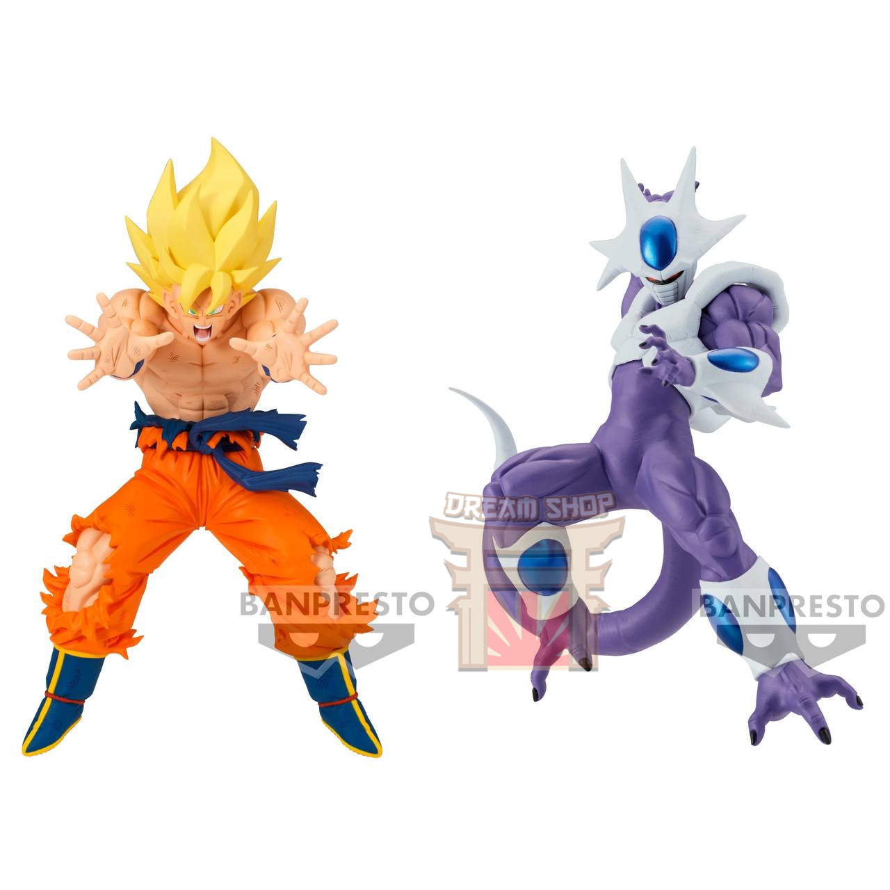 Dragon Ball Z Son Goku Super Saiyan VS Cooler Match Makers - DreamShop